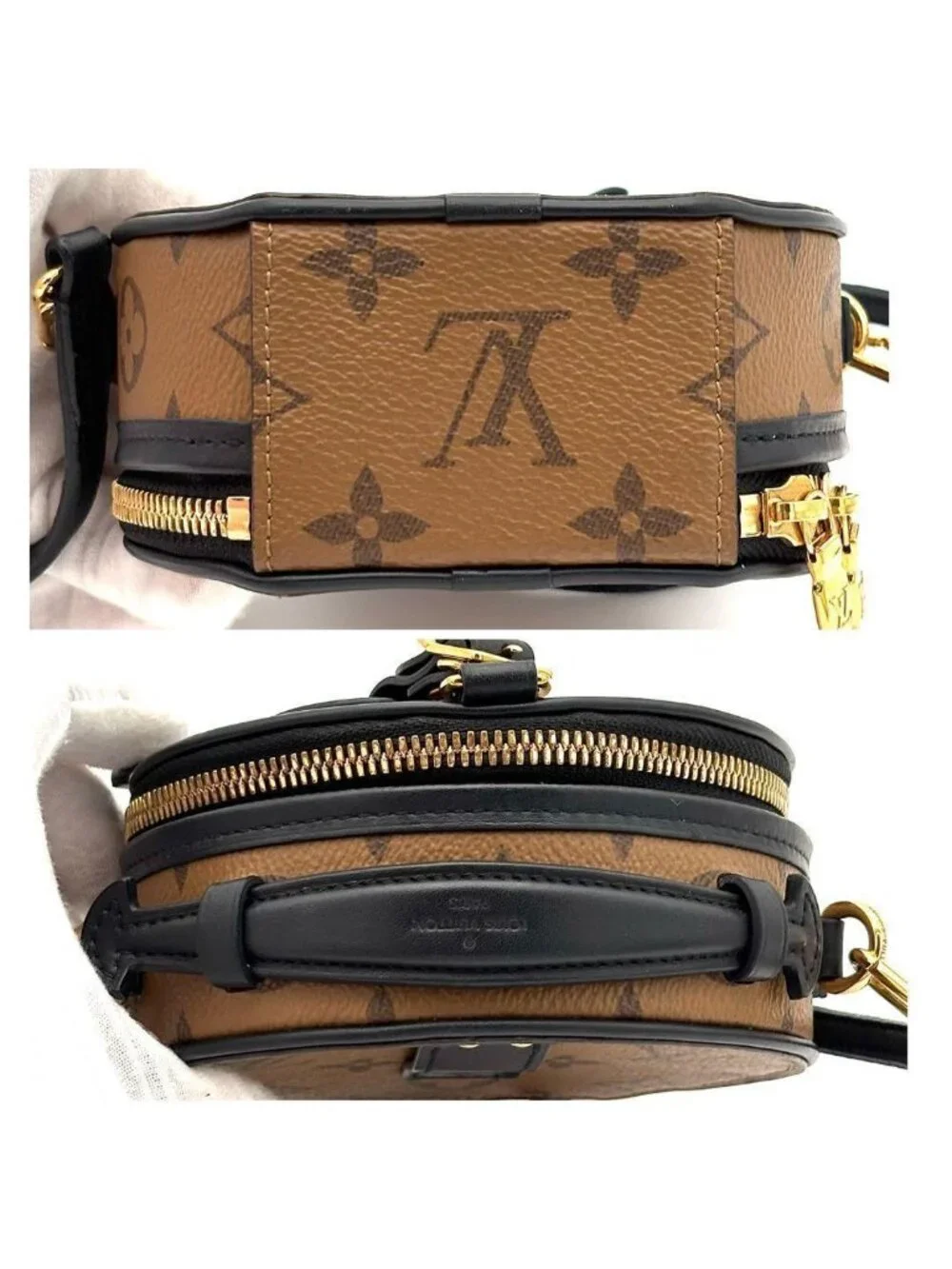 Louis Vuitton Shoulder Bag Monogram Mini Boite Chapeau